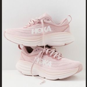Hoka Bondi 8 pale mauve